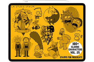 Classic Characters Vol.25- Stamp Set