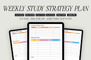 Weekly Study Planner, a Presentation Template by Ahluva Studio (Thumbnail 3 of 9)