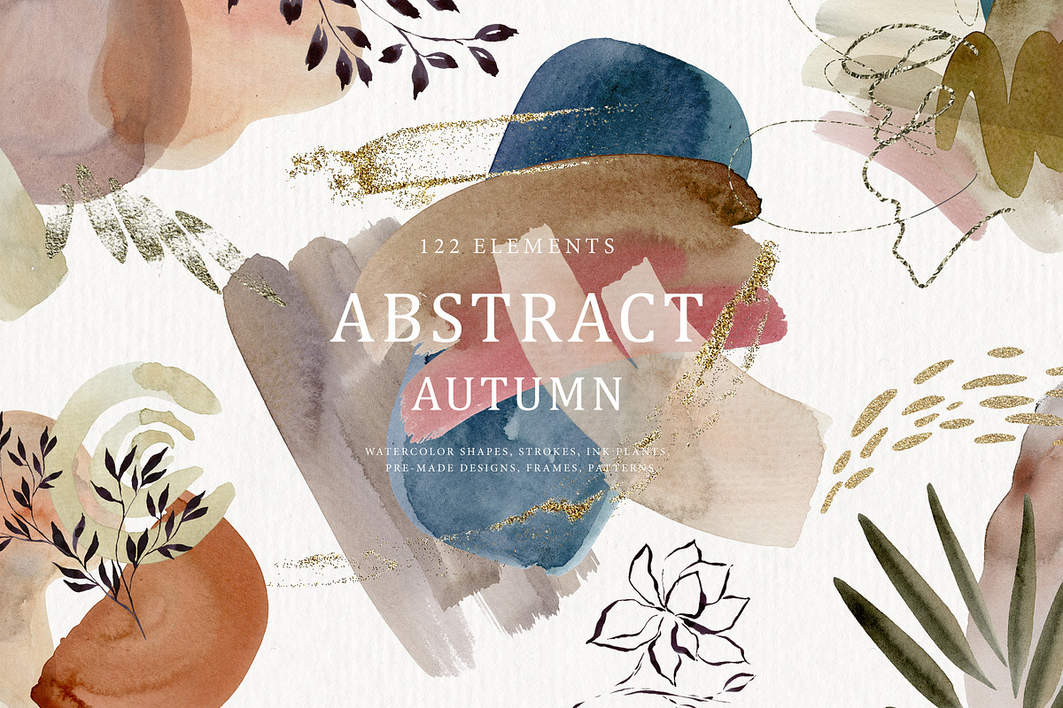 Abstract Autumn & Logo Templates., a Texture Graphic by Designwork (Photo 1 of 25)