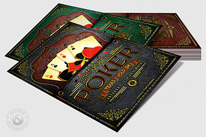 Poker Tournament Flyer Template