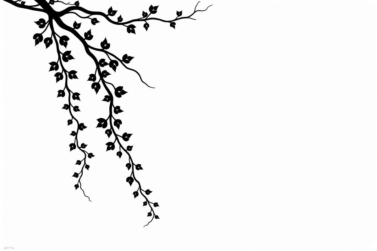 Elegant Leafy Corner Bundle, an Illustration by Creativeshirt (Photo 7 of 9)