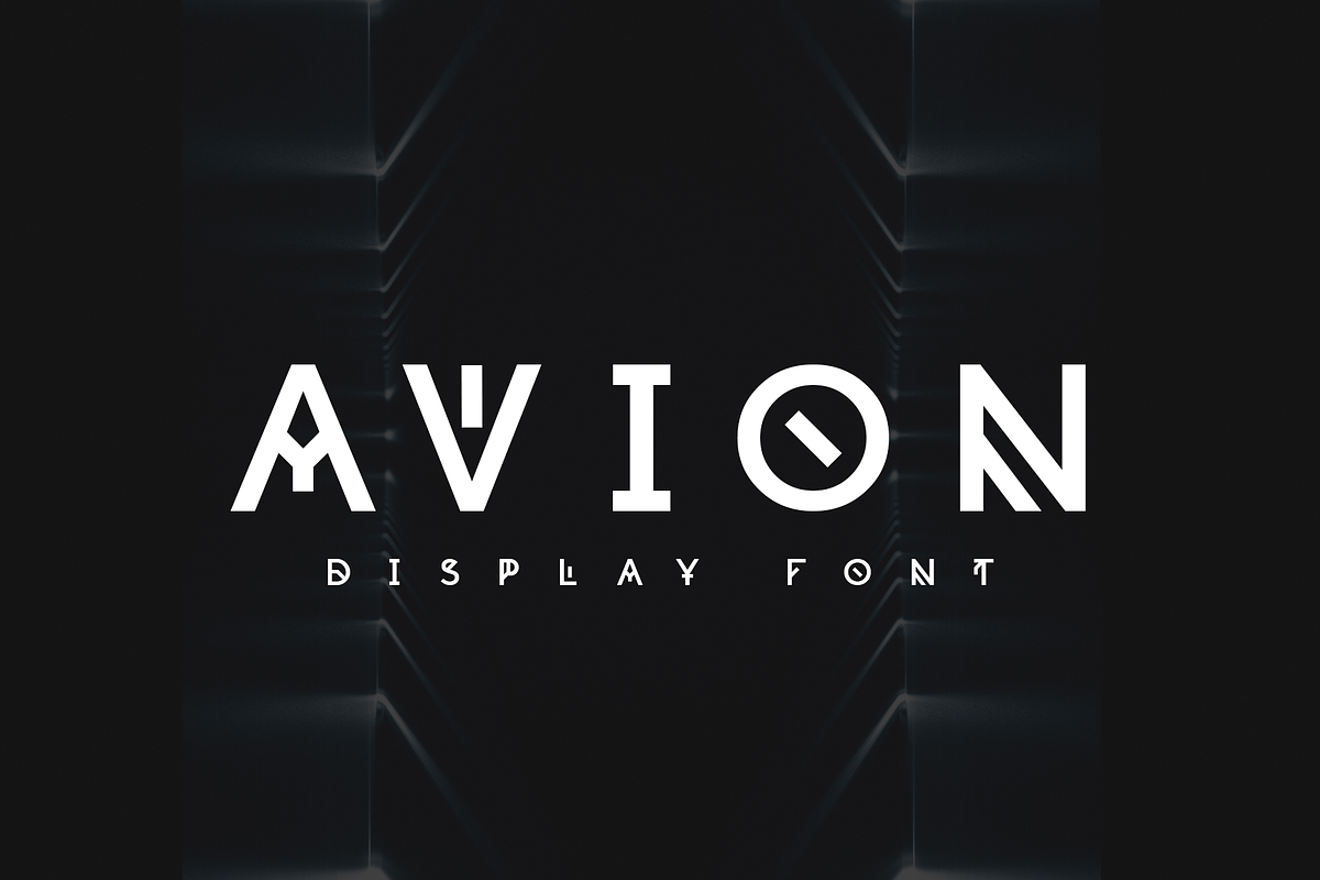 Avion | Display Font
