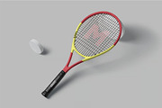 Tennis Racket Mockups, a Product Mockup by megostudi0 (Thumbnail 2 of 7)