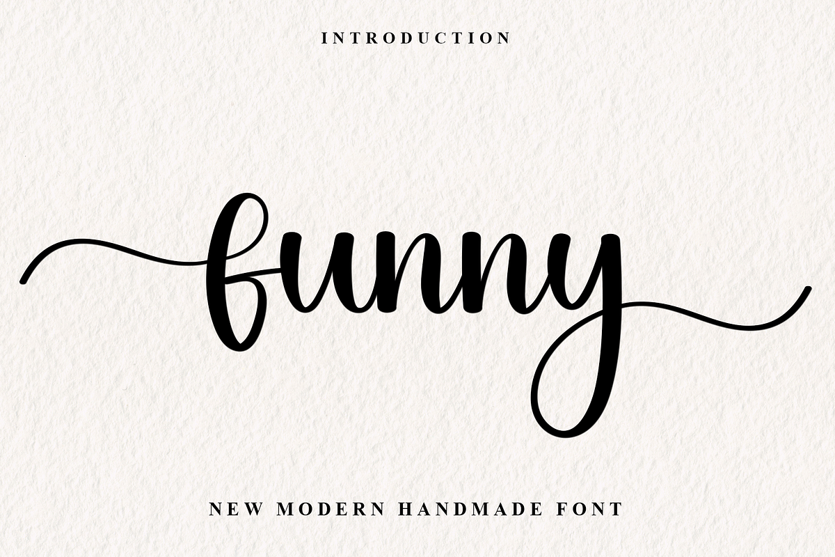 Funny, a Handwritten Font by InermediaSTUDIO (Photo 1 of 8)
