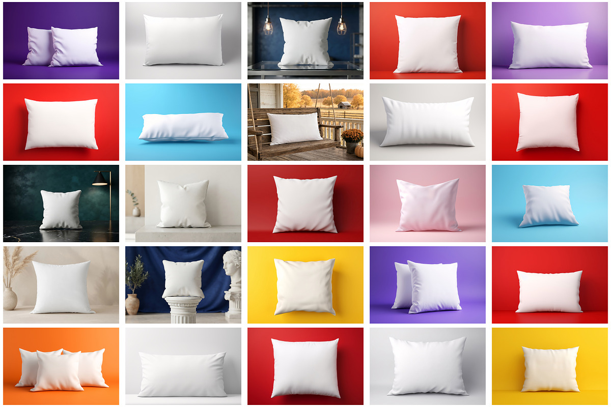Pillow Mockup, a Household Mockup by Forhadx5 (Photo 6 of 16)