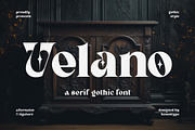Velano a Serif Gothic Font, a Serif Font by Honestype (Thumbnail 2 of 12)