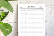 Canva Appointments, a Stationery Template by DesignDevisers (Thumbnail 2 of 10)