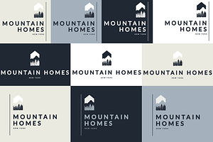 Rustic Architecture Logo Template 1