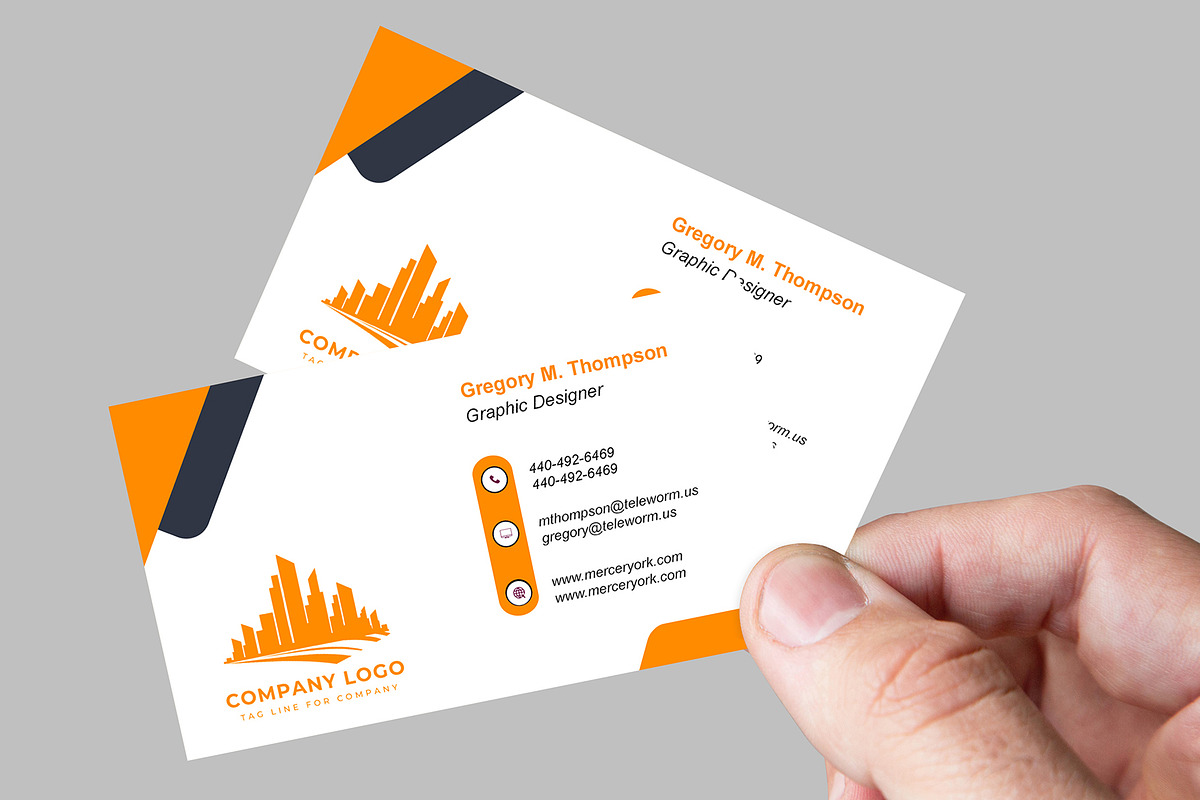 High Quality PSD Visting Card preview 3