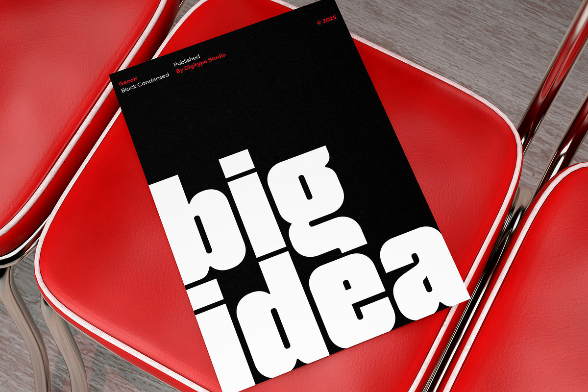Genoir – Bold Display Font Family, a Font by Digitype Studio (Photo 8 of 10)