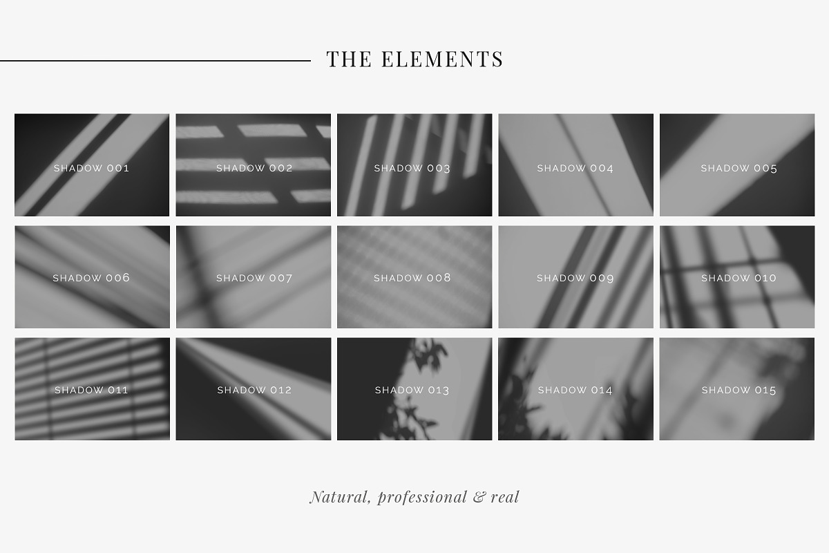 Abstract Shadows Effect Collection, a Product Mockup by The Iconic (Photo 8 of 8)