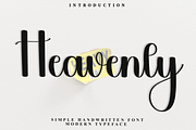 Heavenly, a Handwritten Font by InermediaSTUDIO (Thumbnail 1 of 8)