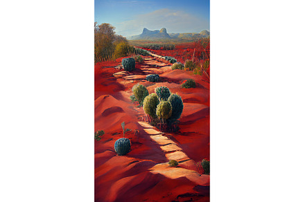 American werstern desert landscape, a Nature Photo by Neirfy