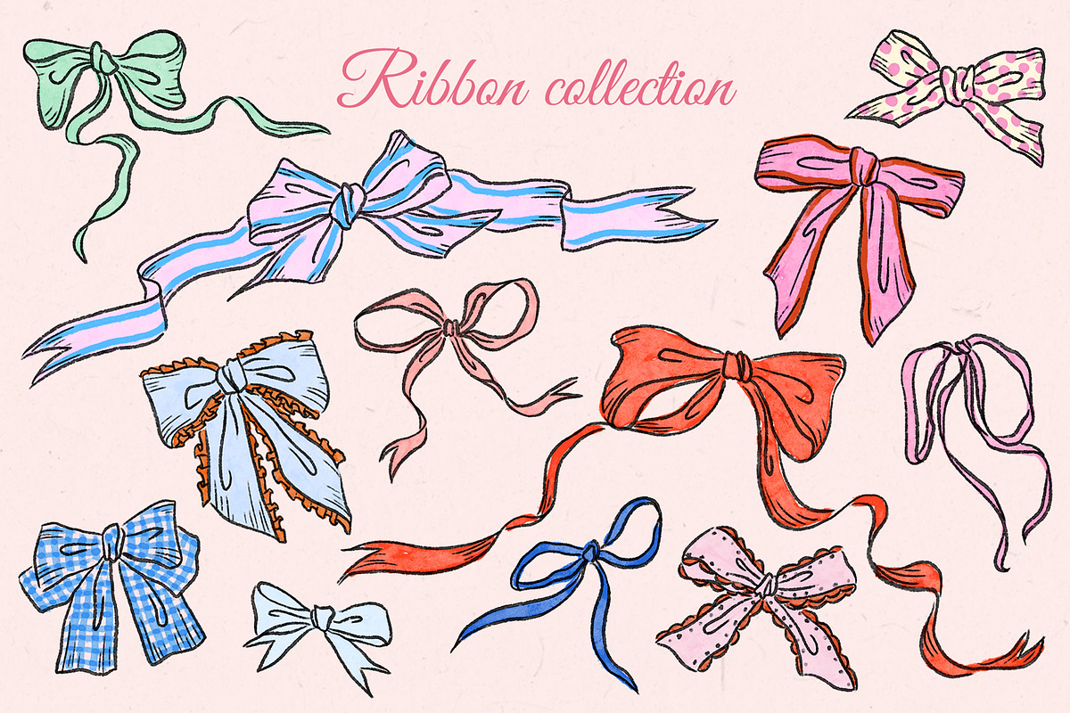 Romantic&Vintage illustrations, a Decorative Illustration by boniroom (Photo 5 of 10)