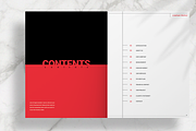 Red and Black Company Profile Layout, a Brochure Template by Boris Cupac (Thumbnail 2 of 8)