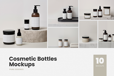 Cosmetic Mockups | Pure Essence