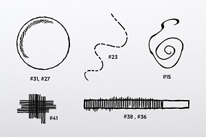 Doodle Brush Collection