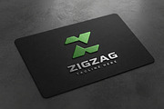 Zigzag Letter Z Logo Design, a Branding & Logo Template by yopie (Thumbnail 1 of 6)