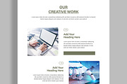 Modern Business Newsletter Design, an UI Kit Template by MightyDesign (Thumbnail 4 of 9)