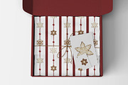 Gingerbread Cookies Joy Pattern, a Pattern Graphic by MouseGrey (Thumbnail 3 of 5)