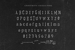 GhostMate - Display Serif Font