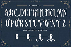 Alesandro - Vintage Serif Font