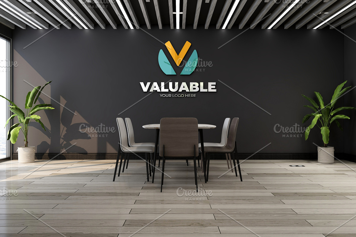 Modern Office Logo Mockup - PSD, a Product Mockup by Ayy (Photo 9 of 16)