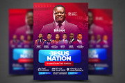 Revival Conference Flyer Template, a Social Media Template by church flyer templates (Thumbnail 1 of 3)