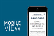 WriterPro, a Websites & App Template by Michal's shop (Thumbnail 4 of 4)