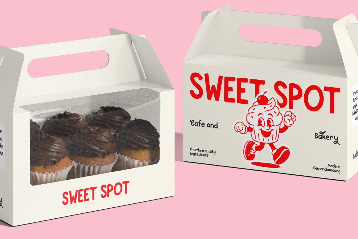Vanilla Cupcake Food Creative Font, a Sans Serif Font by Rasio Studio (Photo 7 of 8)