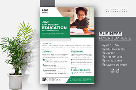 admission flyer template, a Flyer Template by Designstar63
