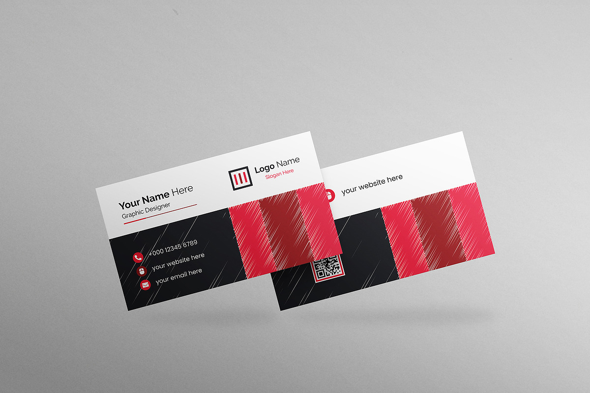 Business Card Design Template, a Business Card Template by mijli (Photo 8 of 16)