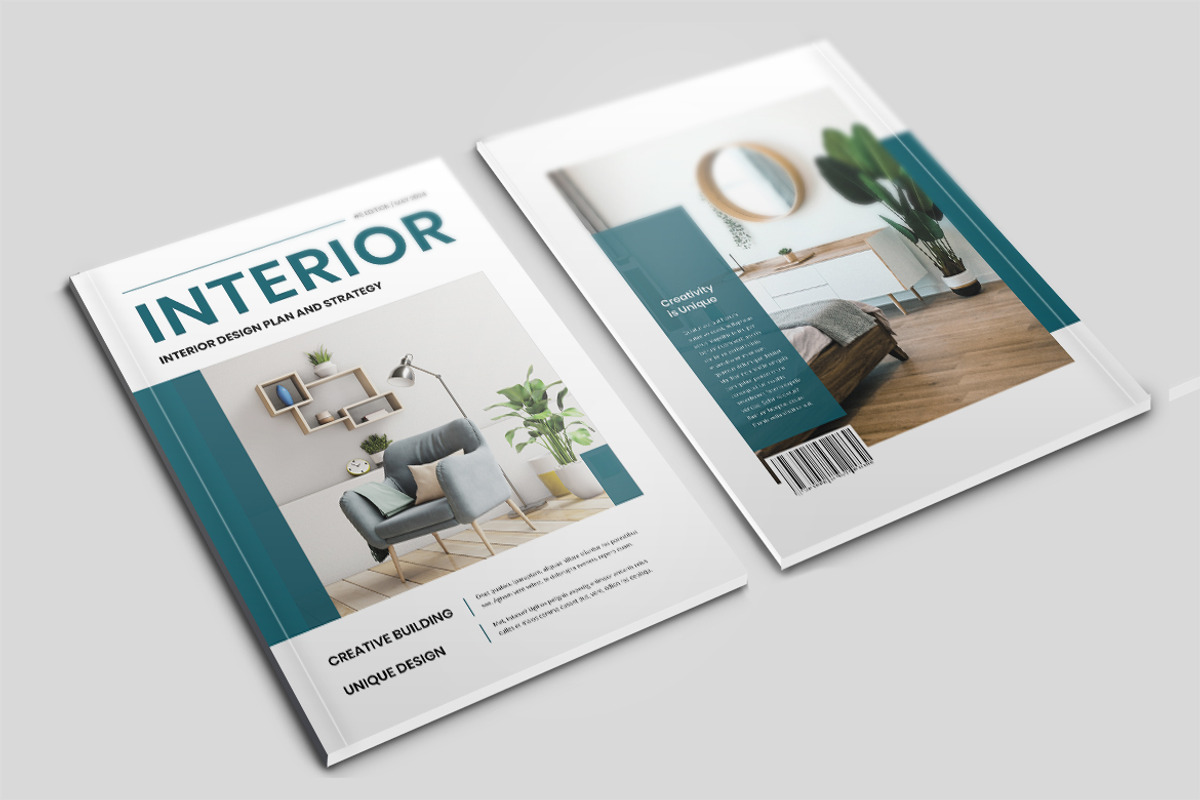 Magazine Template – Interior Design