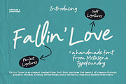 Fallin’ Love, a Handwritten Font by Metasena Typefoundry (Thumbnail 1 of 10)