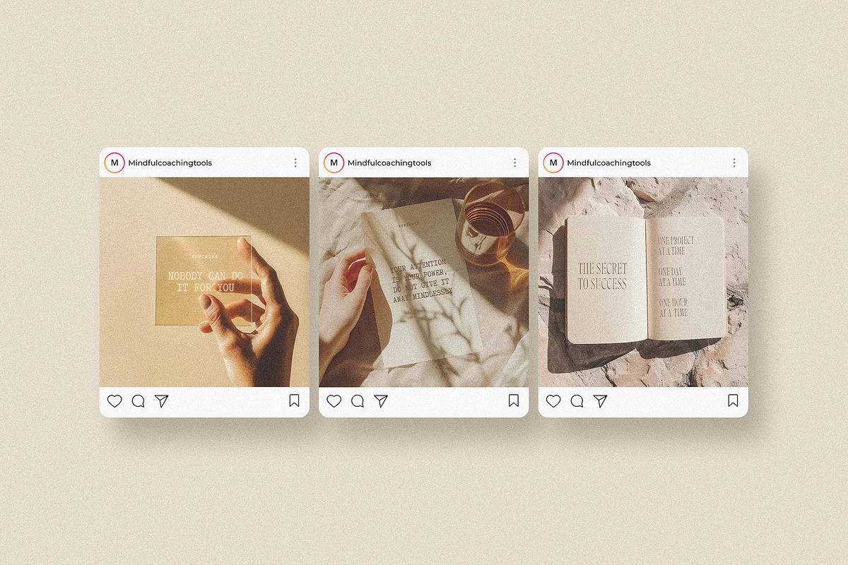 30 Days of Mindset II Instagram Post, a Social Media Template by AndrewPixel (Photo 4 of 10)