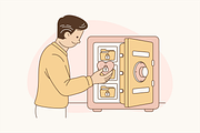 The Safe Space Illustration, an Object Graphic by Jump Studio (Thumbnail 3 of 12)