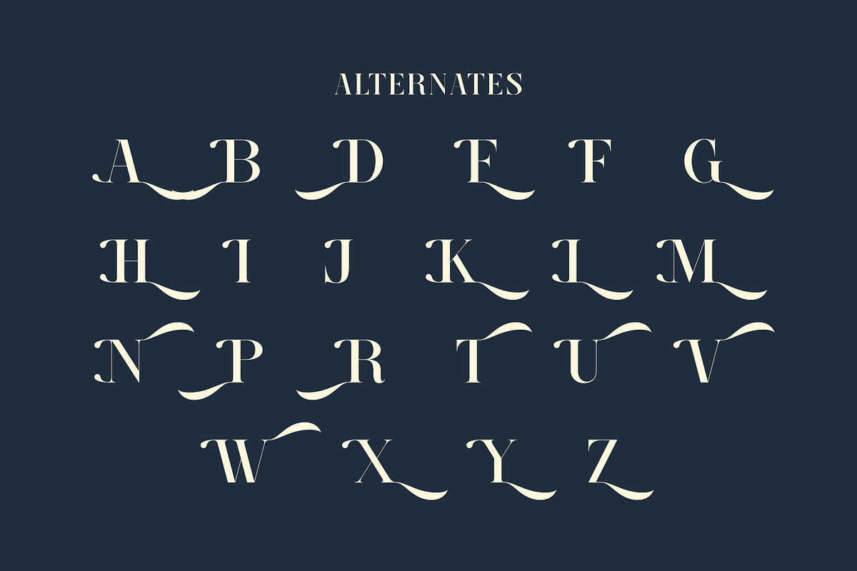 Merlya - Classic Serif Font, a Serif Font by Muflieart (Photo 9 of 12)
