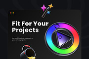 3D Graphic Design Tools Icons, an Object 3D Model by Azam Creative (Thumbnail 4 of 5)