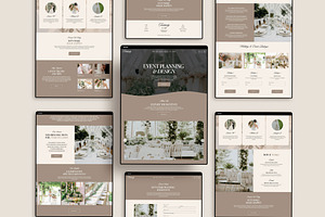 Squarespace Website Event Planner