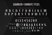 Quanzo a Modern Sans Serif Font, a Sans Serif Font by Blankids Studio (Thumbnail 9 of 10)