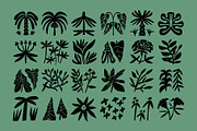 207 FOLK TROPICAL SHAPES AND BORDERS, a Decorative Illustration by Favete Art (Thumbnail 6 of 17)
