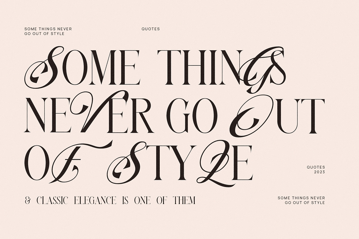 Never Things Elegant & Premium Serif, a Serif Font by Graphicxell (Photo 3 of 10)