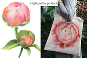 Peonies. Beautiful flowers, a Decorative Illustration by NastyaKim (Thumbnail 4 of 6)