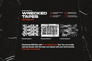 Wrecked Tapes Texture Kit