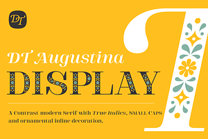 DT Augustina Serif Display