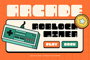 Haltime – Bold Retro Boxy Font, a Sans Serif Font by Typia Nesia (Thumbnail 4 of 11)