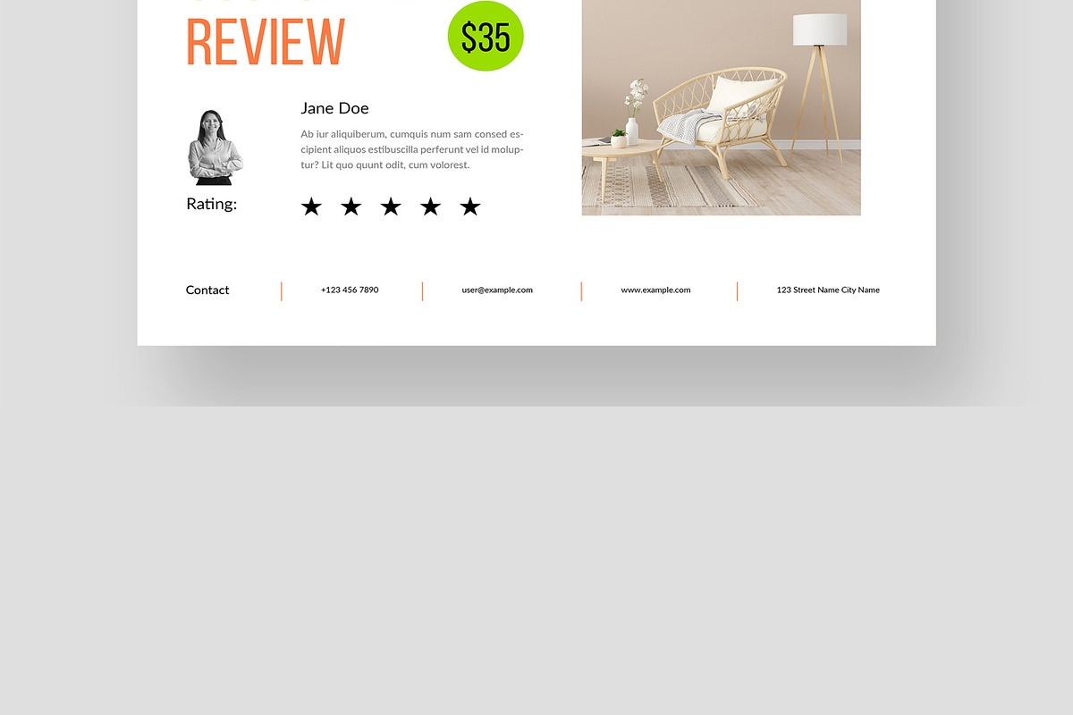 Interior Furniture Agency Landing Pa, an UI Kit Template by CreativeShaper (Photo 6 of 6)
