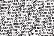 HAPPY RANSOM Boho Floral Cutout Font, a Handwritten Font by Blush Font Co. (Thumbnail 13 of 13)