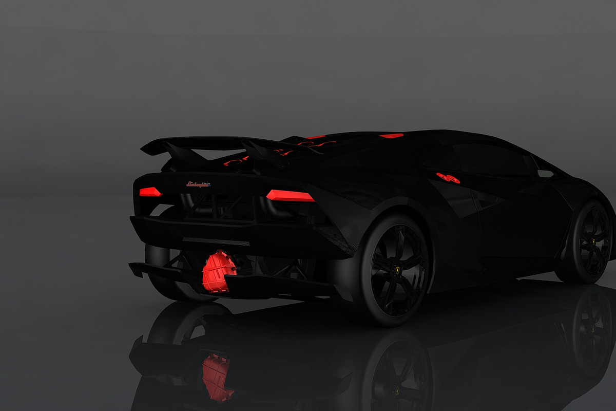 Lamborghini Sesto Elemento, a Cars & Vehicle 3D Model by valtriiu (Photo 6 of 12)