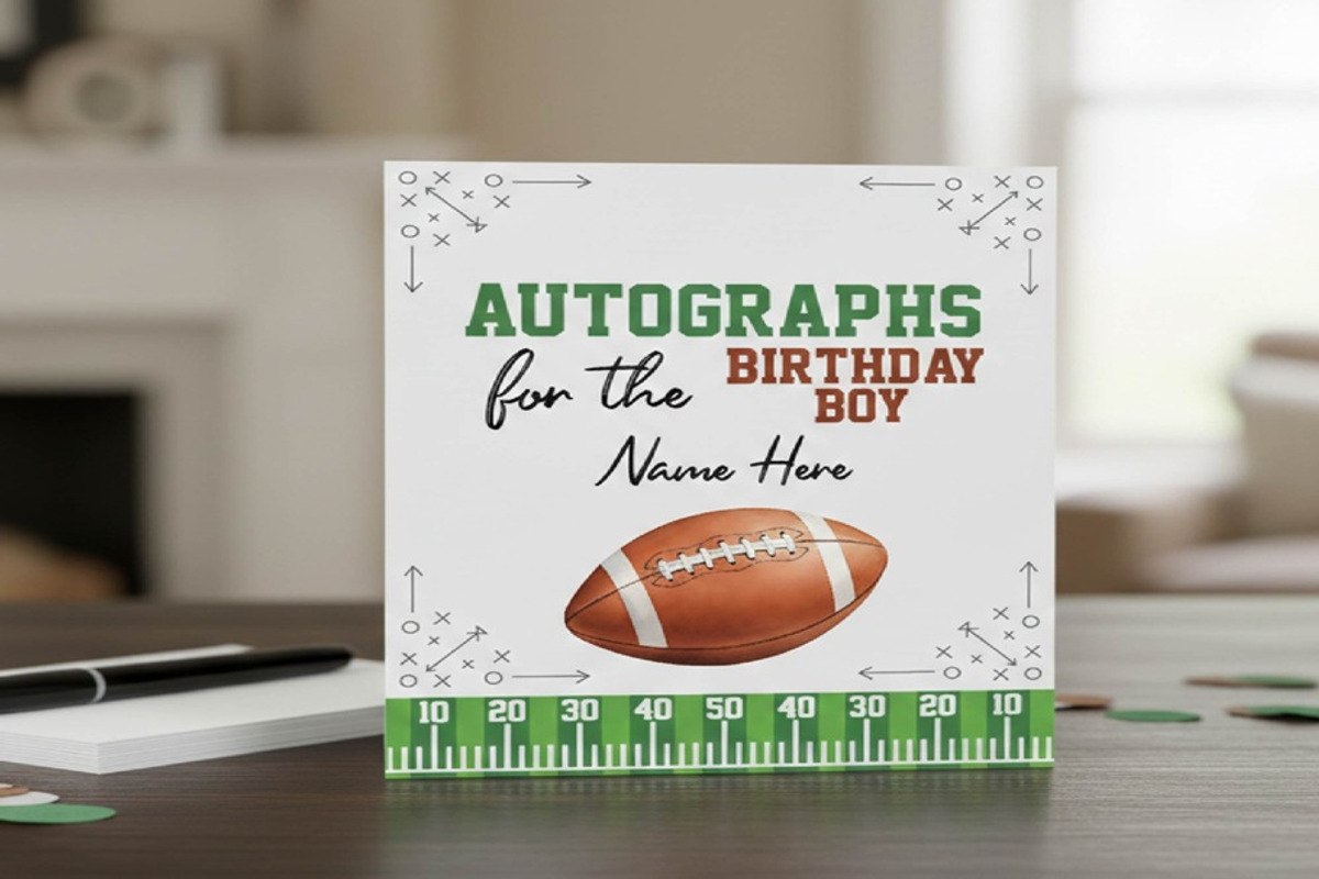 Football Party Sign Bundle Printable, an Object Graphic by Digi_Design_World (Photo 4 of 4)